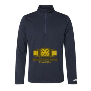Men's Striated Quarter-Zip Pullover Thumbnail
