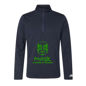 Men's Striated Quarter-Zip Pullover Thumbnail