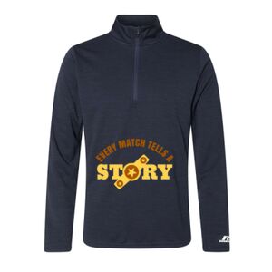 Men's Striated Quarter-Zip Pullover Thumbnail