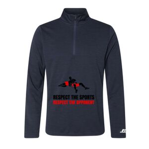 Men's Striated Quarter-Zip Pullover Thumbnail