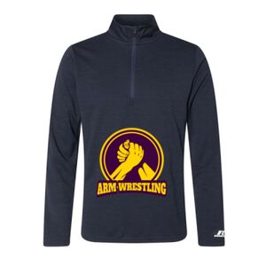 Men's Striated Quarter-Zip Pullover Thumbnail