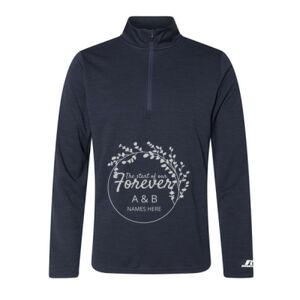 Men's Striated Quarter-Zip Pullover Thumbnail