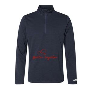 Men's Striated Quarter-Zip Pullover Thumbnail