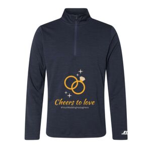 Men's Striated Quarter-Zip Pullover Thumbnail