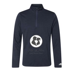 Men's Striated Quarter-Zip Pullover Thumbnail