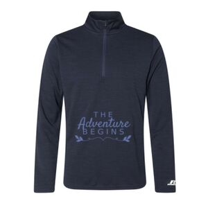 Men's Striated Quarter-Zip Pullover Thumbnail