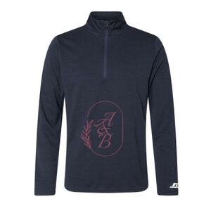 Men's Striated Quarter-Zip Pullover Thumbnail