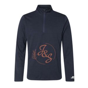 Men's Striated Quarter-Zip Pullover Thumbnail