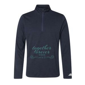 Men's Striated Quarter-Zip Pullover Thumbnail