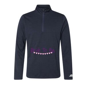 Men's Striated Quarter-Zip Pullover Thumbnail