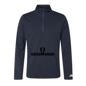 Men's Striated Quarter-Zip Pullover Thumbnail