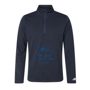 Men's Striated Quarter-Zip Pullover Thumbnail