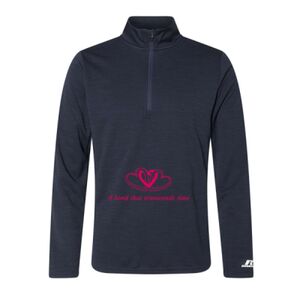 Men's Striated Quarter-Zip Pullover Thumbnail
