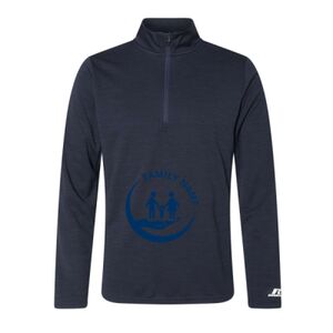 Men's Striated Quarter-Zip Pullover Thumbnail
