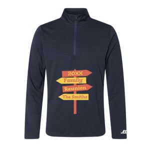 Men's Striated Quarter-Zip Pullover Thumbnail