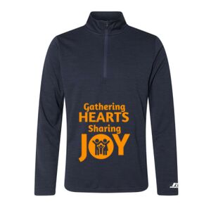 Men's Striated Quarter-Zip Pullover Thumbnail