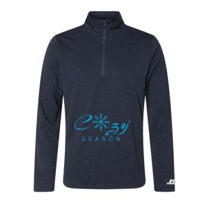 Men's Striated Quarter-Zip Pullover Thumbnail