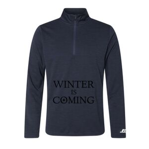 Men's Striated Quarter-Zip Pullover Thumbnail
