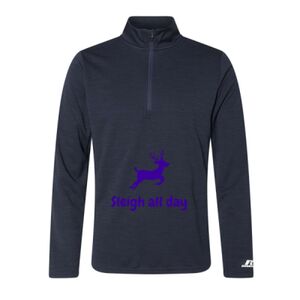 Men's Striated Quarter-Zip Pullover Thumbnail