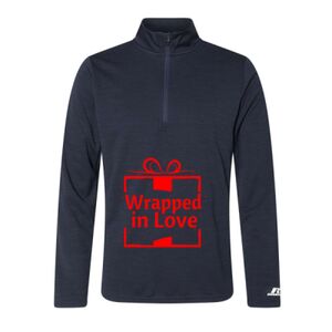 Men's Striated Quarter-Zip Pullover Thumbnail