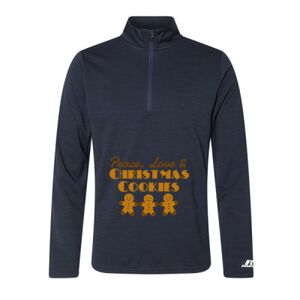 Men's Striated Quarter-Zip Pullover Thumbnail