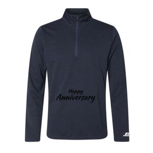 Men's Striated Quarter-Zip Pullover Thumbnail