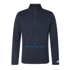 Men's Striated Quarter-Zip Pullover Thumbnail