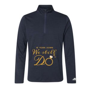 Men's Striated Quarter-Zip Pullover Thumbnail