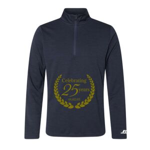 Men's Striated Quarter-Zip Pullover Thumbnail