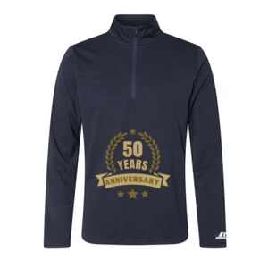 Men's Striated Quarter-Zip Pullover Thumbnail