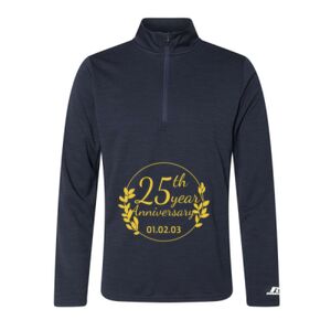 Men's Striated Quarter-Zip Pullover Thumbnail