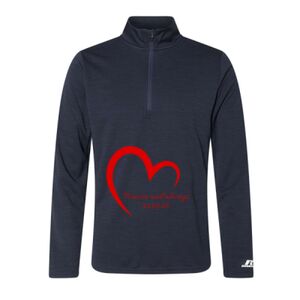 Men's Striated Quarter-Zip Pullover Thumbnail