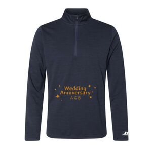 Men's Striated Quarter-Zip Pullover Thumbnail