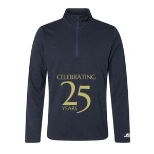 Men's Striated Quarter-Zip Pullover Thumbnail