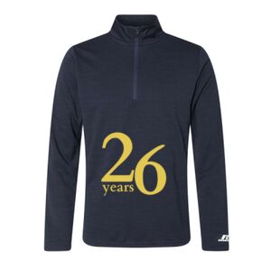 Men's Striated Quarter-Zip Pullover Thumbnail