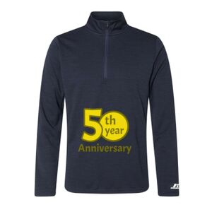 Men's Striated Quarter-Zip Pullover Thumbnail