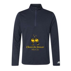 Men's Striated Quarter-Zip Pullover Thumbnail