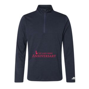 Men's Striated Quarter-Zip Pullover Thumbnail