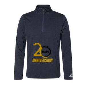 Men's Striated Quarter-Zip Pullover Thumbnail