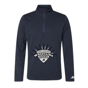 Men's Striated Quarter-Zip Pullover Thumbnail
