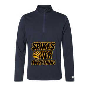 Men's Striated Quarter-Zip Pullover Thumbnail