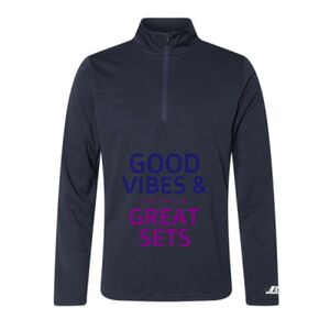 Men's Striated Quarter-Zip Pullover Thumbnail