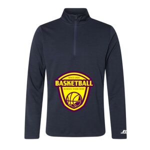Men's Striated Quarter-Zip Pullover Thumbnail