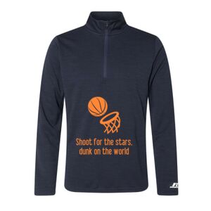 Men's Striated Quarter-Zip Pullover Thumbnail