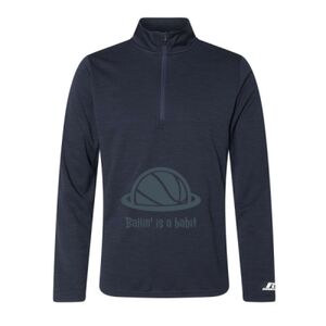Men's Striated Quarter-Zip Pullover Thumbnail