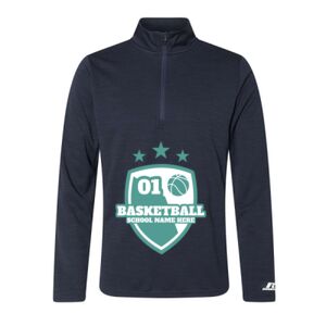 Men's Striated Quarter-Zip Pullover Thumbnail