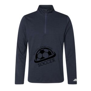 Men's Striated Quarter-Zip Pullover Thumbnail