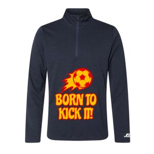 Men's Striated Quarter-Zip Pullover Thumbnail