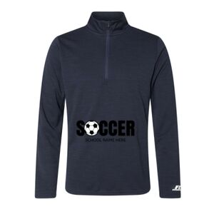 Men's Striated Quarter-Zip Pullover Thumbnail