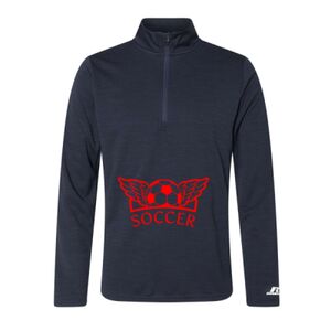 Men's Striated Quarter-Zip Pullover Thumbnail